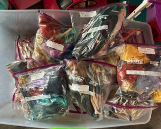 Lots of Barbies - Disney, Harry Potter, Etc.