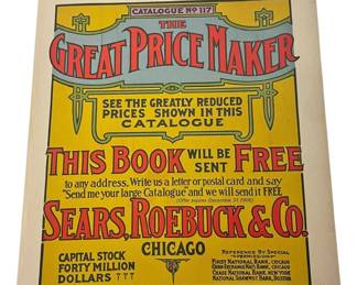 1908 Sears Catalog Reproduction