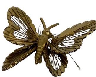 Vintage Monet Butterfly Brooch Pin