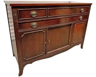 Vintage Wooden Bernhardt Sideboard