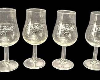 JF Martell Cognac Glasses
