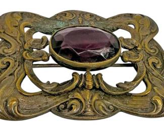Vintage Gem Brooch