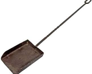 37 Vintage Wrought Iron Ash Scoop