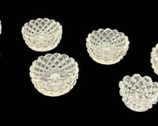 Vintage Glass Salt Cellars