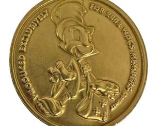 Disney Jiminy Cricket Coin