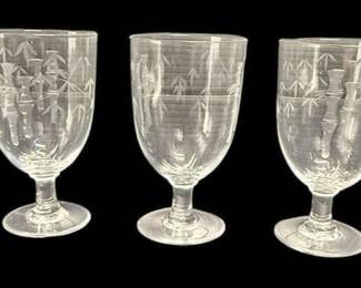 Vintage Noritake Sasaki Bamboo Glasses