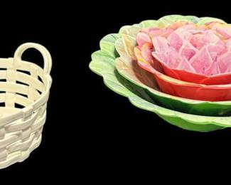 Nicole Miller Nesting Bowls Basket
