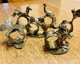 These fantastic Reed & Barton “1824 Collection” Napkin holders 