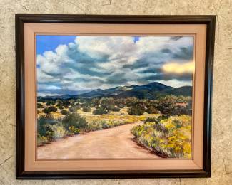 Very nice original pastel painting 