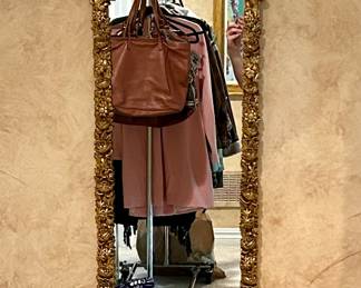Pair of antique French guilded mirrors 