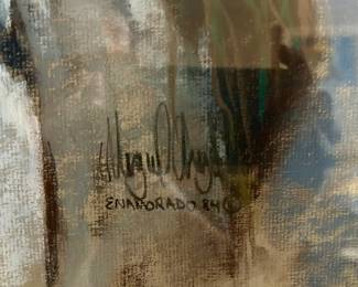 Original paintings, signed and named “Enamorado” (In Love/Enchanted) 