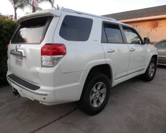 Just added 2011 Toyota 4Runner....Leather... Moonroof ....runs like a watch....high mileage ....but its a Toyota. Excellent tires AC blows ice cold!