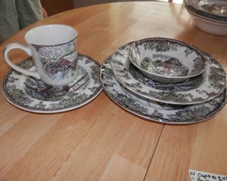 Johnson Brothers 60 piece dining ware set
