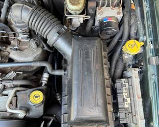 2000 JEEP CHEROKEE SPORT 4x4 / LEATHER / SINGLE OWNER / 75k ORIGINAL MILES | 74,675 original miles, one owner, clean carfax!
VIN: 1J4FF48S8YL231397. Purchased new from Biltmore Motors in Rye, NY c. 2000 - always garaged in an important Scarsdale, NY home.
All service records from 25 years of ownership. Forest Green Pearl paint and Camel brown leather interior.
Original window sticker describes Sport Value Group optional equipment:
Air Conditioning
Power Windows, Locks, Mirrors
Keyless Entry
Leather wrapped wheel
plus anti lock brakes, automatic transmission, factory tinted rear windows, fog lamps, cruise (speed) control, full size spare, 15 in. aluminum rims, only aftermarket add is a cd-changer under the rear seat.