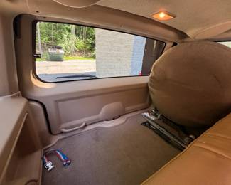 2000 JEEP CHEROKEE SPORT 4x4 / LEATHER / SINGLE OWNER / 75k ORIGINAL MILES | 74,675 original miles, one owner, clean carfax!
VIN: 1J4FF48S8YL231397. Purchased new from Biltmore Motors in Rye, NY c. 2000 - always garaged in an important Scarsdale, NY home.
All service records from 25 years of ownership. Forest Green Pearl paint and Camel brown leather interior.
Original window sticker describes Sport Value Group optional equipment:
Air Conditioning
Power Windows, Locks, Mirrors
Keyless Entry
Leather wrapped wheel
plus anti lock brakes, automatic transmission, factory tinted rear windows, fog lamps, cruise (speed) control, full size spare, 15 in. aluminum rims, only aftermarket add is a cd-changer under the rear seat.