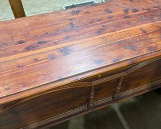 Gucci, Salvatore Ferragamo, Stuart Weitzman and others, Coach, Fitz & Floyd, Hakata Urasaki dolls, several Majolica pieces, Bohemian glass, Lane cedar