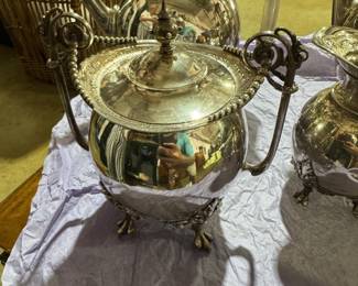 rare to market mid 1850's - 1860's Gorham Coin Silver (5) piece coffee service