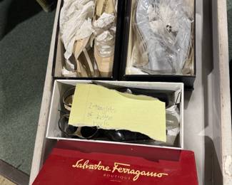 Gucci, Salvatore Ferragamo, Stuart Weitzman and others, Coach, Fitz & Floyd