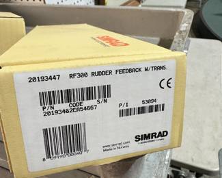 NIB SIMRAD rudder feedback and rate compass