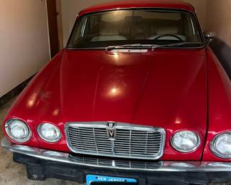 1974 Jaguar XJ12L with 36,763 miles 
Exterior Color-Regency Red
Interior -Caramel 
Beautiful car same owner since 1985
Car was garage kept for most of the ownership