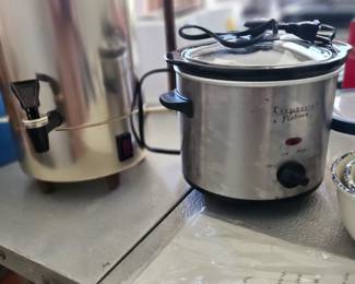 Lots of small appliances.