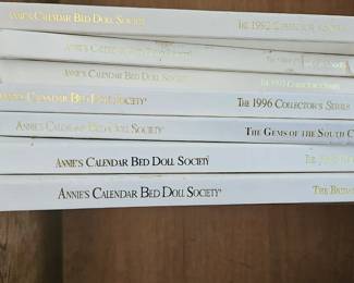 Crafting books.