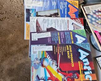 Early Antic Magazines. Rare find for sure!