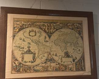 Antique World map 