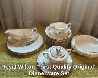 Royal Wilton "First Quality Original" Dinnerware Set 