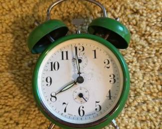 Vintage Twin Bell Alarm Clock 