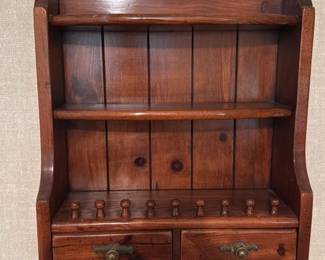 vintage wooden jewelry box with compartments