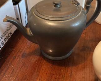 Pewter Teapot 