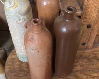 Antique Stoneware Jugs 