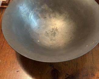 Colonial Pewter Bowl by Porter Blanchard 