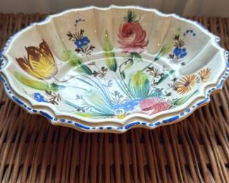 Faience Charger Plate 