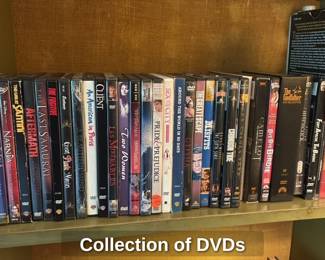 Collection of DVDs