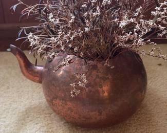 Antique Copper Kettle 