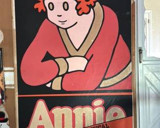 Annie Broadway Musical Poster 
