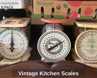 Vintage Kitchen Scales 