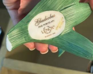 Lenox "Gladiolus" Fine Porcelain Figurine