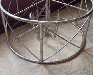 Bamboo Style Chandelier 