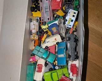 Collection of Die-Cast Toy Vehicles 