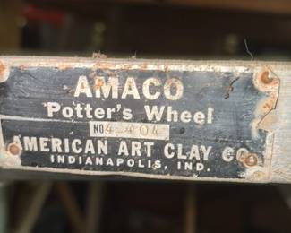 AMACO Potter's wheel 