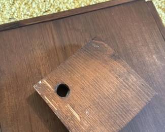 Antique Wooden Serving Tray 