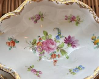 Dresden Porcelain Compote Dish