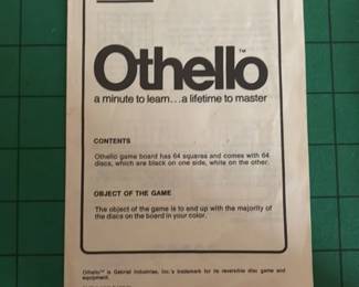 Othello Game Board 