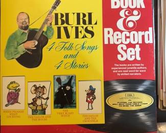 Burl Ives 4 Folk Songs and 4 Stories 