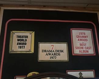 Theater and Music Awards Display 
