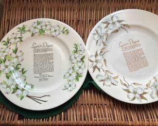 Dogwood Legend Decorative Plates 