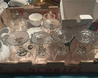 Assorted Glassware and Ceramic Tableware